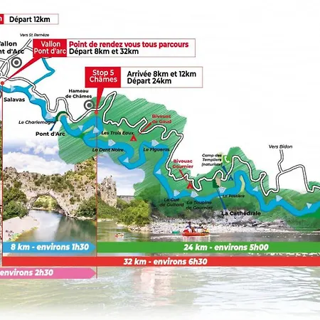 別荘 Au Pieds Des Gorges De L'ardeche *